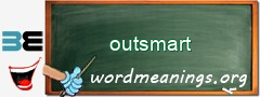 WordMeaning blackboard for outsmart